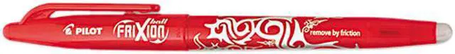 Main image of Pilot 31552 FriXion Gel Pen Fine Pen Point Type - 0.7 mm Pen Point Size - Red Ink - Red Barrel - 1 Each