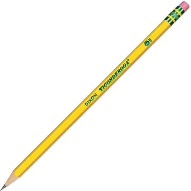 Main image of Dixon 13924 Wood-Cased #2 Pencils, Box of 24, Yellow