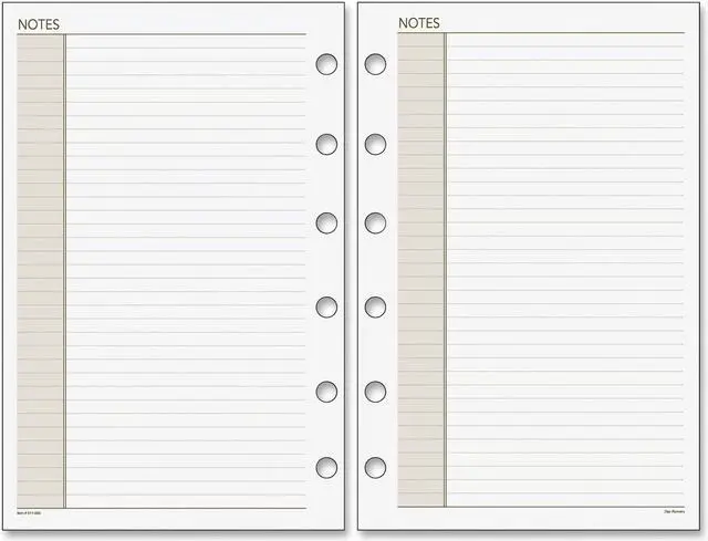 Main image of Day Runner Planner Notes Pages
