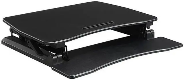 Alt view image 2 of 4 - Lorell LLR99553 V2 Adjustable Desk Riser - Black