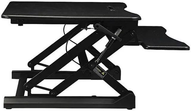 Alt view image 3 of 4 - Lorell LLR99553 V2 Adjustable Desk Riser - Black