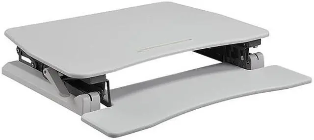 Alt view image 2 of 4 - Lorell LLR99554 V2 Adjustable Desk Riser - White