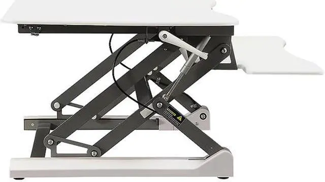 Alt view image 4 of 4 - Lorell LLR99554 V2 Adjustable Desk Riser - White