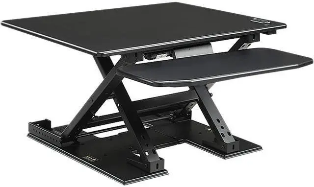 Main image of Lorell LLR99552 Electric Desk Riser - Black