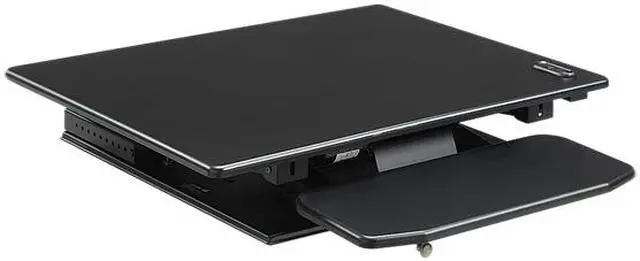 Alt view image 2 of 3 - Lorell LLR99552 Electric Desk Riser - Black