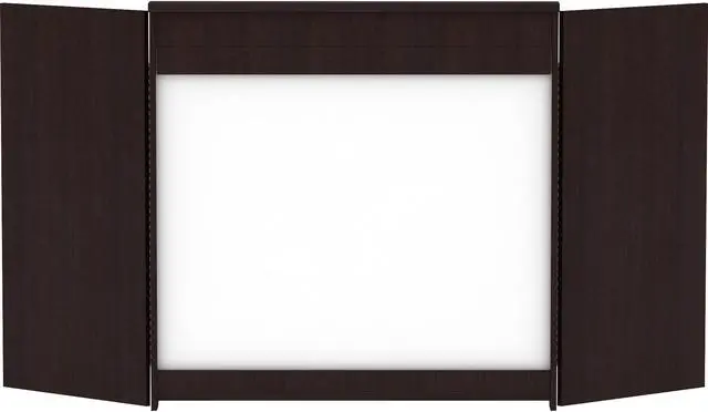 Alt view image 4 of 4 - Lorell 18275 Dry-Erase Whiteboard Presentation Cabinet