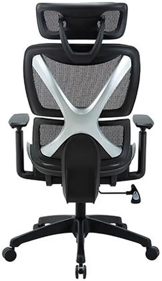 Alt view image 5 of 11 - Lorell 84396 High-Back Mesh Chair