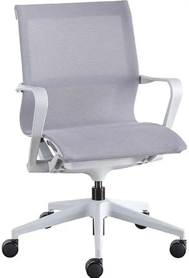 Main image of Lorell 40207 Executive Mesh Mid-back Chair