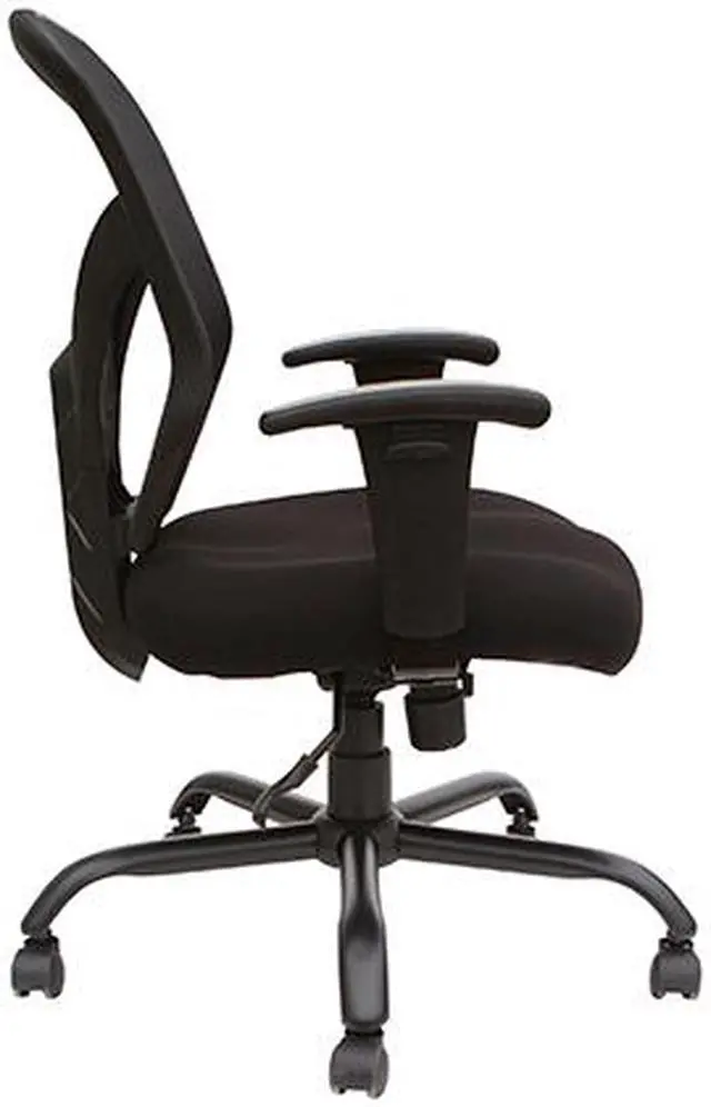 Alt view image 3 of 4 - Lorell 81804 Big & Tall Mesh Back Chair