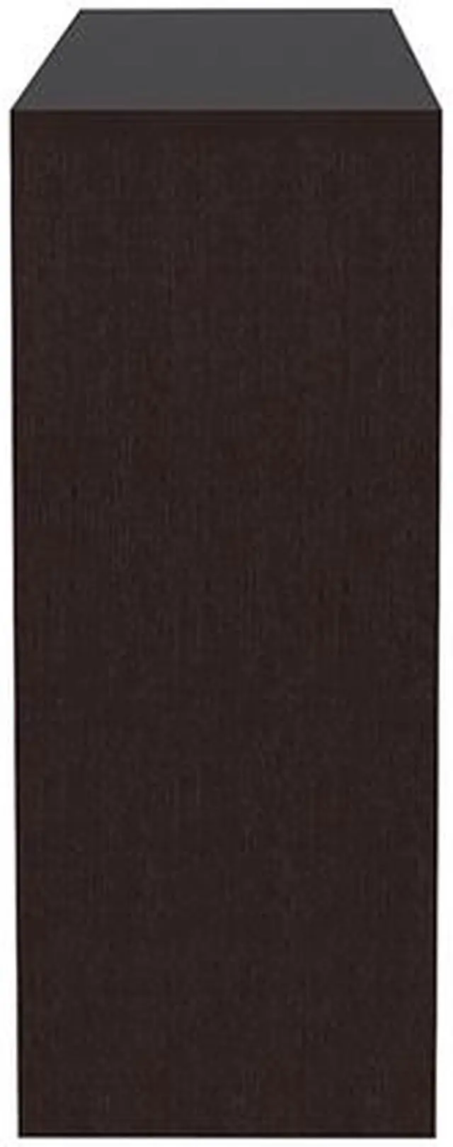 Alt view image 3 of 4 - Lorell 18214 Essentials Espresso Laminate 4-Door Hutch