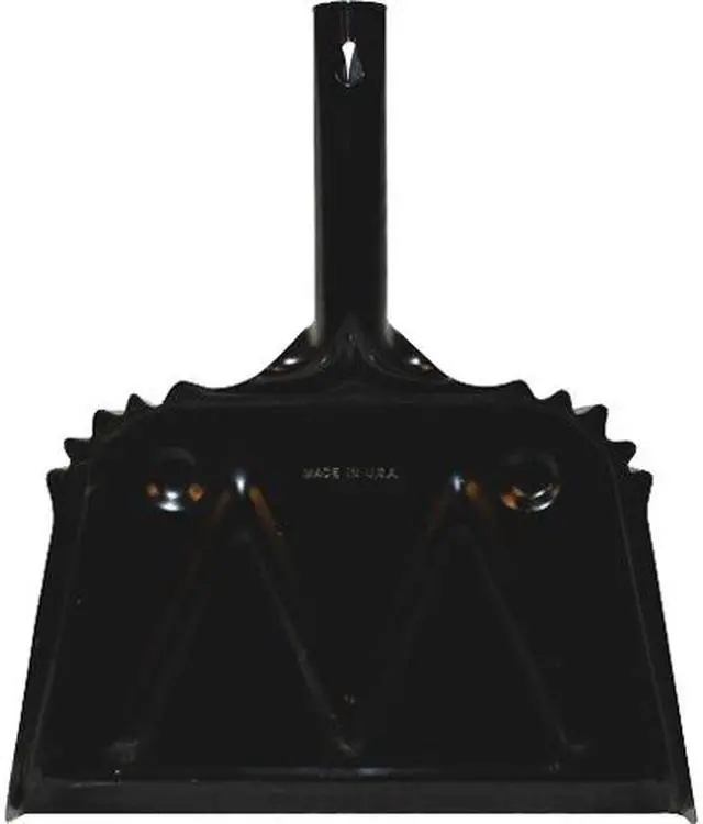 Main image of Genuine Joe 58143CT Heavy-duty Metal Dustpan - 12" Wide