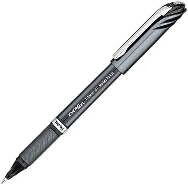 Main image of Pentel BL30A EnerGel NV Liquid Roller Ball Stick Gel Pen, Black Ink, Bold