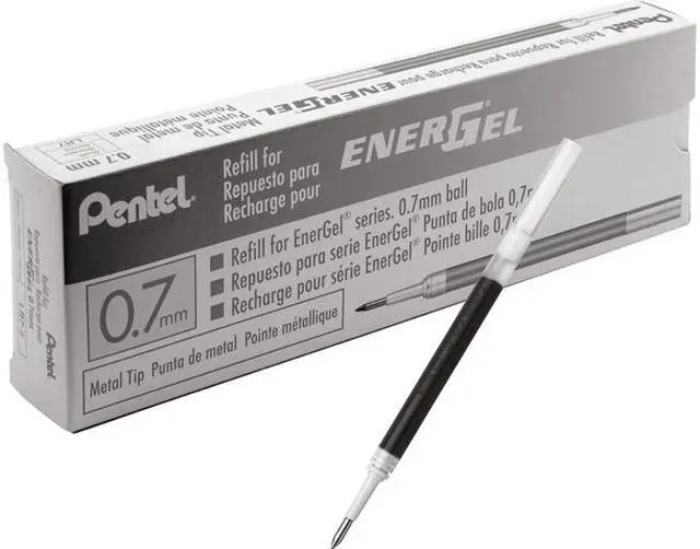 Main image of Pentel LR7ABX EnerGel .7mm Liquid Gel Pen Refill - Black Ink
