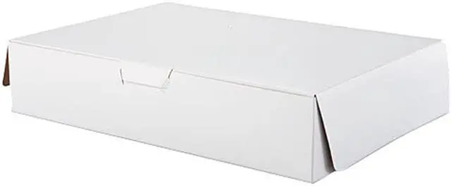 Main image of SCT SCH 1029 Tuck-Top Bakery Boxes, 19w x 14d x 4h, White
