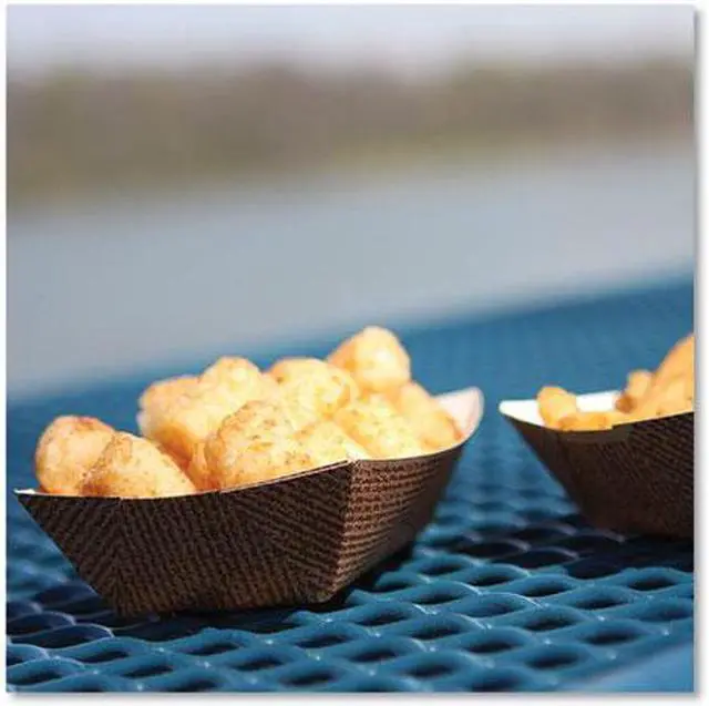 Alt view image 3 of 3 - Southern Champion Tray Hearthstone Food Trays - 2 lb Capacity - 4.5 x 2.63 x 1.5 - Brown/White - Paper - 1,000/Carton SCH0564