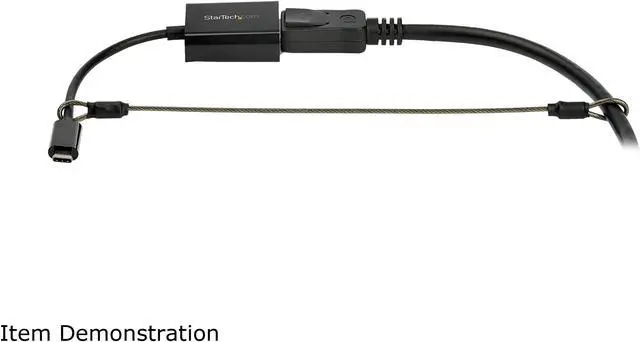 Alt view image 3 of 7 - StarTech.com CONNLOCKPK20 Security Tether Cables - Steel - Adjustable - 20 Pack Universal Cable and Adapter Tethers - Heat Shrink Covers (CONNLOCKPK20)