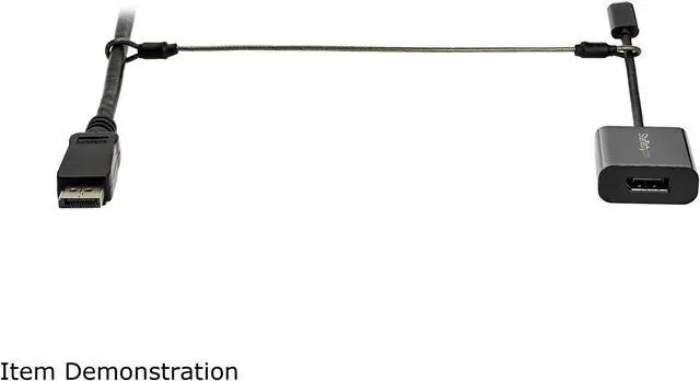 Alt view image 4 of 7 - StarTech.com CONNLOCKPK20 Security Tether Cables - Steel - Adjustable - 20 Pack Universal Cable and Adapter Tethers - Heat Shrink Covers (CONNLOCKPK20)