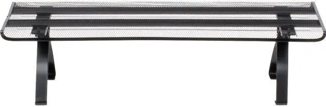 Main image of UNV20009 Mesh Off-Desk Shelf, Black