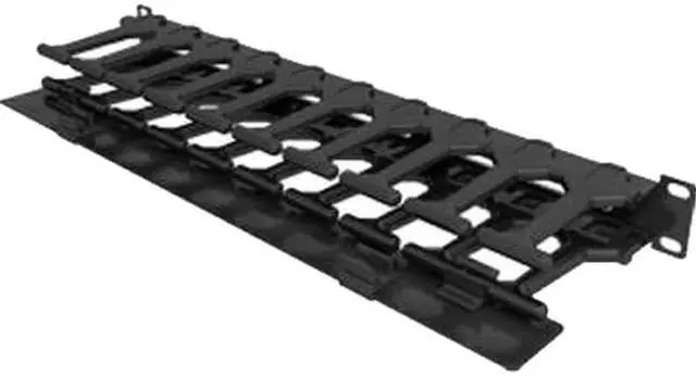 Main image of Vertiv Horizontal Cable Manager with finger slots| 1U| Easy Installation on the Vertiv VR Rack (VRA1002)