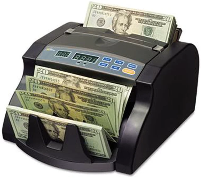 Alt view image 3 of 3 - Royal Sovereign RBC-650PRO Electric Bill Counter, 1000 Bills/Min