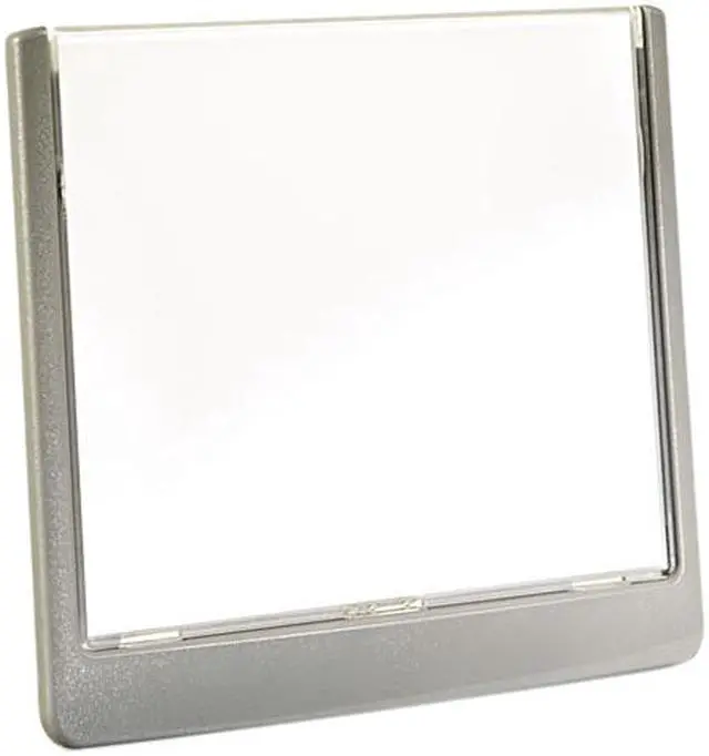 Main image of Durable 4977-23 Click Sign Holder For Interior Walls, 6 3/4 x 1/2 x 5 1/8, Graphite