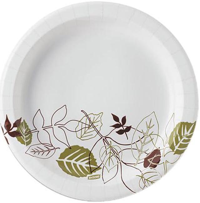Buy Dixie UX9PATHPB Pathways Paper Plates in Dispenser Box, 8.5 Diameter  (2 Packs of 300) Now! Only $