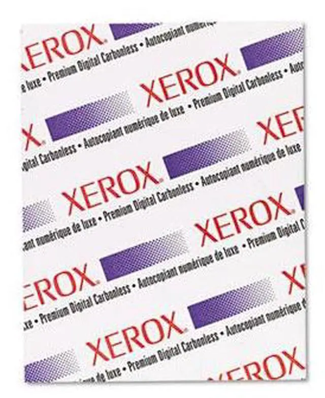 Alt view image 2 of 4 - Xerox 3R12430 Premium Digital Carbonless Paper, 8-1/2 x11, White/Canary/Pink/Gldrod, 1250 Sets