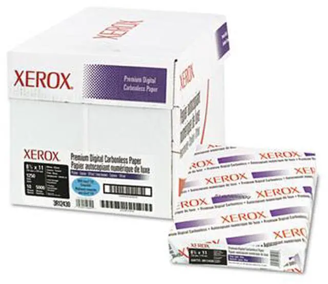 Alt view image 3 of 4 - Xerox 3R12430 Premium Digital Carbonless Paper, 8-1/2 x11, White/Canary/Pink/Gldrod, 1250 Sets