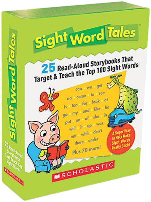 Scholastic 0545016428 Sight Word Tales, 25 Books/16 Pages and Teachers ...