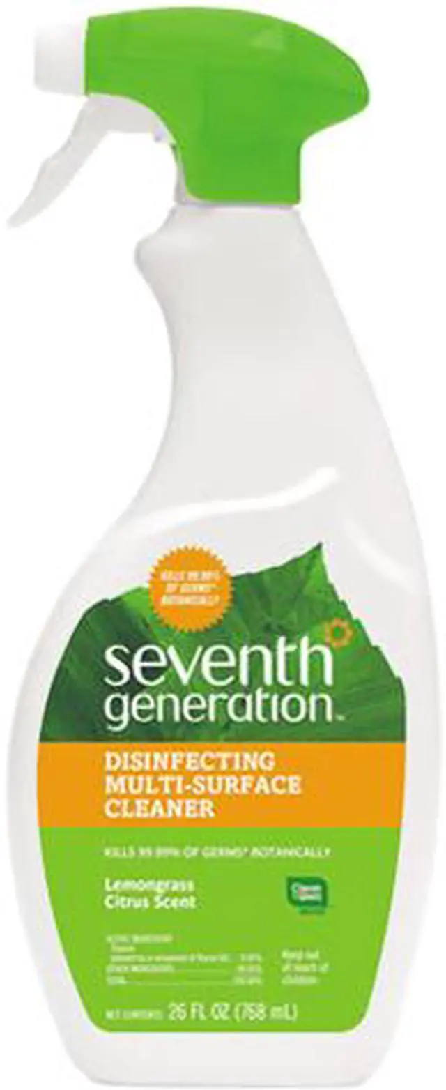 Main image of Seventh Generation 22810 Disinfecting Spray Cleaner, 26 oz. Trigger Spray Bottle
