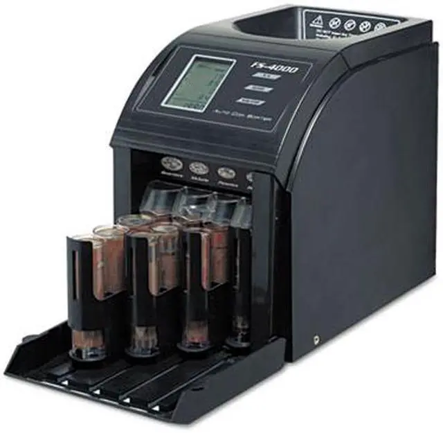 Main image of Royal Sovereign FS-4000 Fast Sort FS-4000 Digital Coin Sorter, Pennies Through Quarters