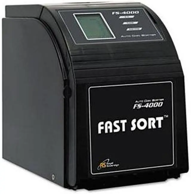 Alt view image 2 of 4 - Royal Sovereign FS-4000 Fast Sort FS-4000 Digital Coin Sorter, Pennies Through Quarters