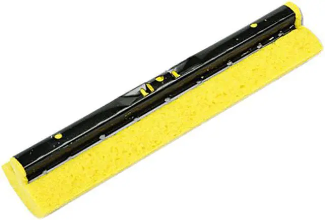 Main image of Rubbermaid Commercial 6436YEL Mop Head Refill for Steel Roller, Sponge, 12" Wide, Yellow