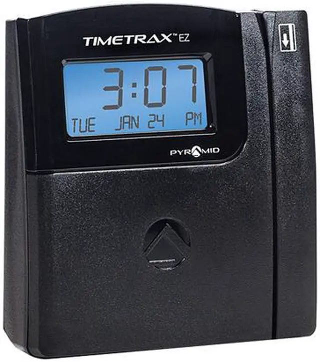 Alt view image 2 of 2 - Pyramid Time Trax EZ Ethernet Time and Attendance System, 5 7/10 x 5 x 2