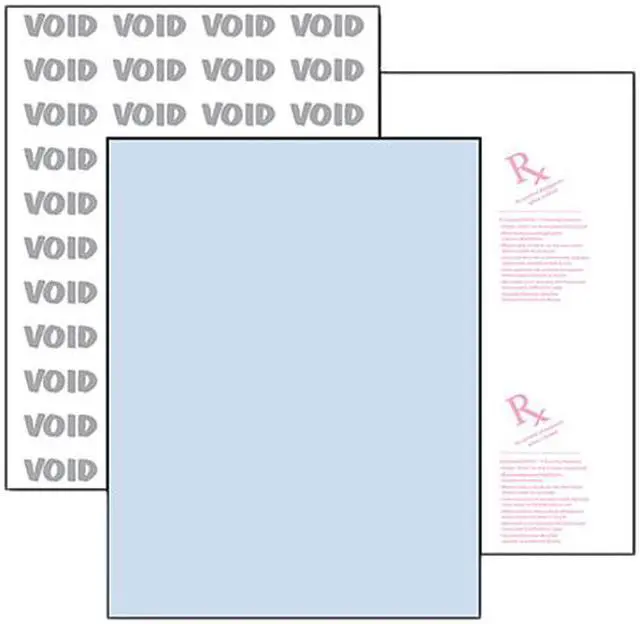 Main image of Paris Business Products 04545 DocuGard Security Paper, 24lbs, 8-1/2 x 11,Blue, 500/Ream