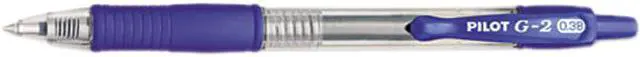 Main image of Pilot 31278 G2 Roller Ball Retractable Gel Pen, Blue Ink, Ultra Fine