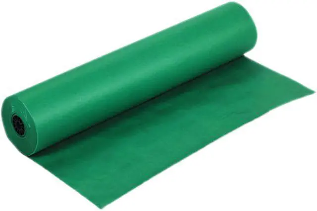Main image of Pacon 63140 Rainbow Duo-Finish Colored Kraft Paper, 35 lbs., 36" x 1000 ft, Emerald Green