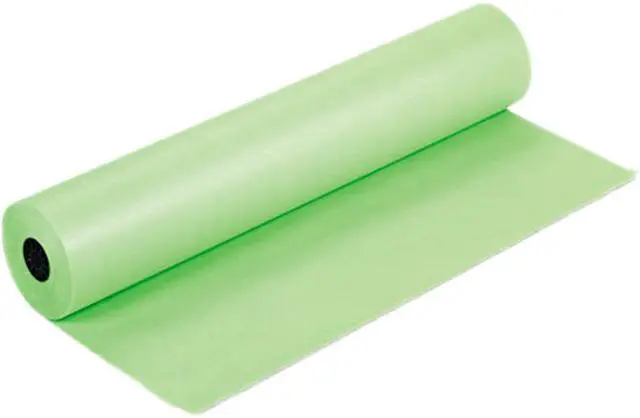 Main image of Pacon 63120 Rainbow Duo-Finish Colored Kraft Paper, 35 lbs., 36" x 1000 ft, Lite Green