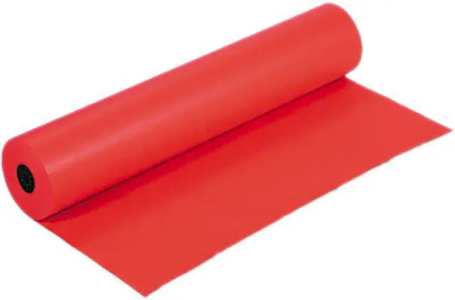 Main image of Pacon 63060 Rainbow Duo-Finish Colored Kraft Paper, 35 lbs., 36" x 1000 ft, Flame