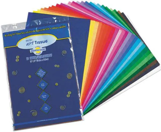Main image of Pacon 58520 Spectra Art Tissue, 10 lbs., 12 x 18, 10 Assorted Colors, 50 Sheets/Pack