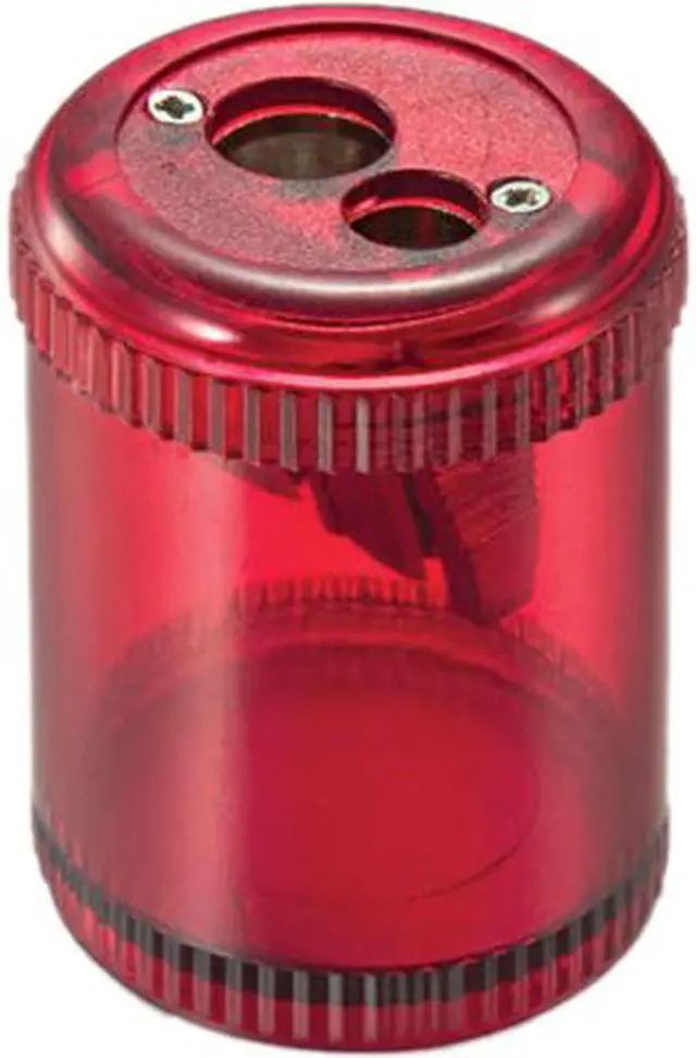 Main image of Officemate 30240 Pencil/Crayon Sharpener, Twin, Red