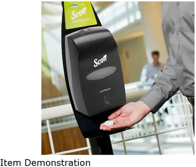 Alt view image 3 of 3 - Scott Essential (formerly Kleenex) Green Certified Foaming Hand Soap (91591), Unscented, Clear, 1.2 L, 2 Packages / Case - Same Kleenex quality, now Scott branded