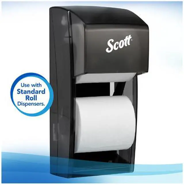 Alt view image 5 of 5 - Scott Essential 100% Recycled Fiber Standard Roll Bathroom Tissue