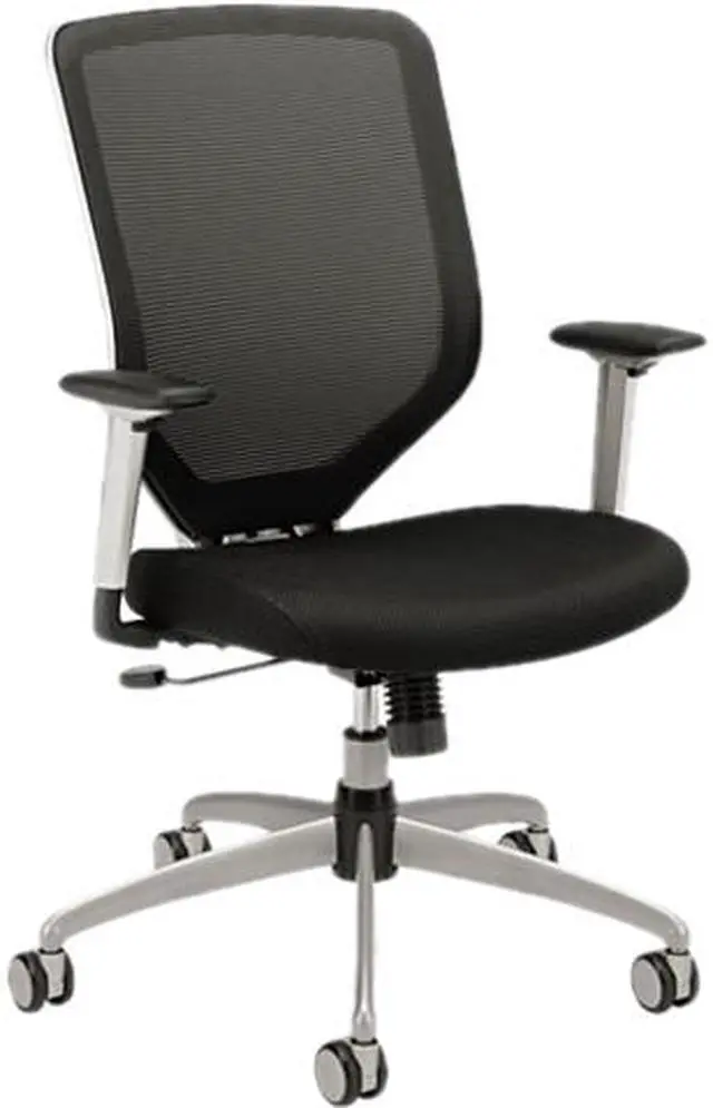Main image of HON Boda Series High-Back Work Chair, Padded Mesh Seat, Mesh Back, Black