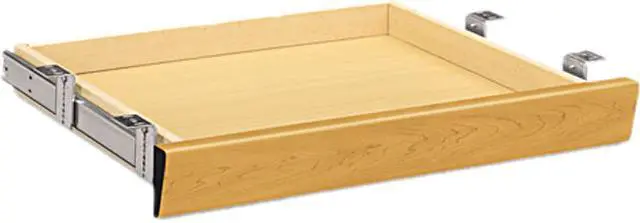 Main image of HON 1522C Laminate Angled Center Drawer, 22w x 15-3/8d x 2-1/2h, Harvest