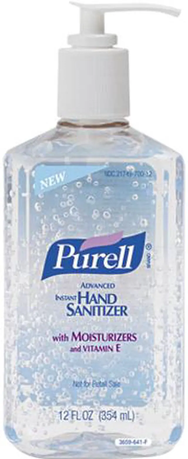 Main image of Purell 3659-12 Instant Hand Sanitizer, 12-oz.Pump Bottle