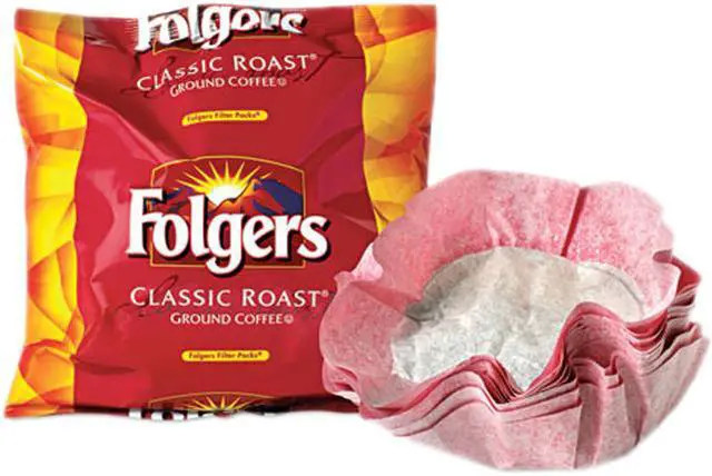 Main image of Folgers 06239 Coffee Filter Packs, Classic Roast, .9 oz, 40/Carton