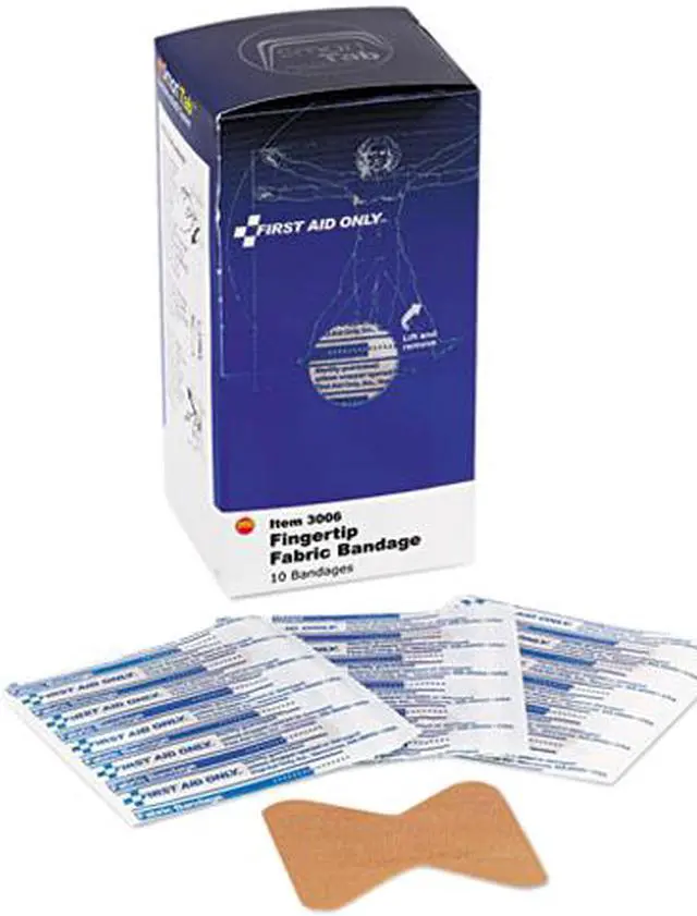 Main image of Fingertip Bandages, Individually Sterilized, 10/Box