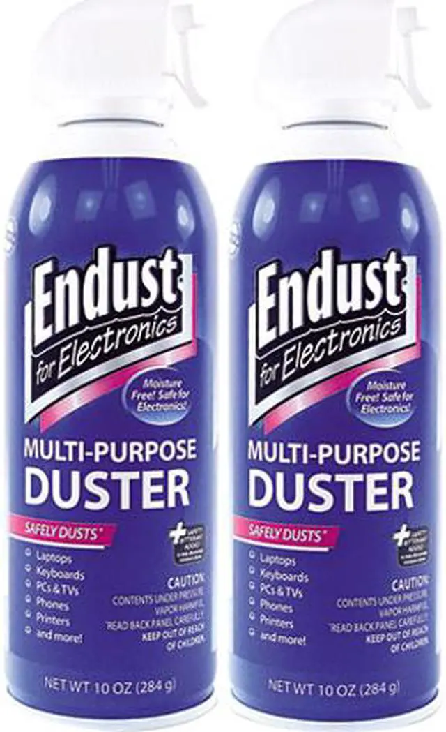 Main image of Endust 11407 Compressed Air Duster for Electronics, 10oz, 2 per Pack