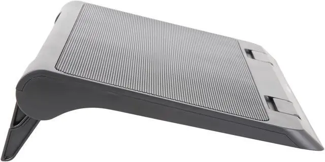 Alt view image 3 of 8 - Rosewill Laptop Cooling Pad, Gaming Laptop Cooler for 12-17 Inch Laptops, 5 Quiet Fans Blue LED Light, Adjustable Angles, Wind Speed Control, 2 USB Ports - (RWNB17A)